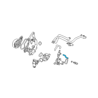 OEM Honda Civic Tube, Air Assist In. Diagram - 36282-PNA-G00