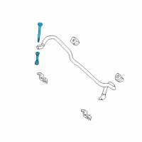 OEM Lincoln Navigator Sway Bar Link Diagram - 2L1Z5K484AD