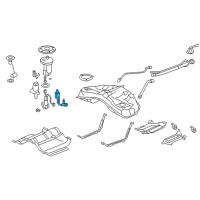 OEM 2007 Acura RL Regulator Assembly, Pressure Diagram - 17052-SJA-A00