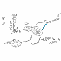 OEM 2005 Acura RL Tube, Filler Neck Diagram - 17651-SJA-A01