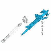 OEM 2022 BMW 330i xDrive Manually Adjust. Steering Co Diagram - 32-30-6-896-187