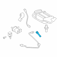 OEM Pontiac Vibe Crankshaft Sensor Diagram - 19204624