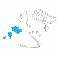 OEM Pontiac Purge Solenoid Diagram - 19185667