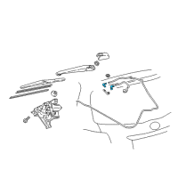OEM 2017 Toyota Yaris Joint Diagram - 85376-0D260