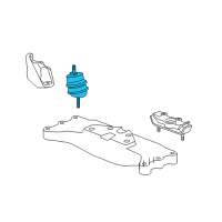 OEM 2013 Chevrolet Camaro Front Mount Diagram - 20952437