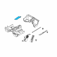 OEM 2007 BMW Z4 Cover, Column A Left Diagram - 51-43-3-427-325