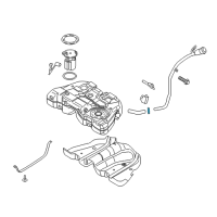 OEM Ford Fusion Filler Pipe Clamp Diagram - -W527408-S300