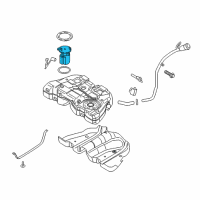 OEM 2018 Ford Fusion Fuel Pump Diagram - HG9Z-9H307-B
