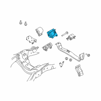 OEM 2010 Ford F-250 Super Duty Mount Bracket Diagram - 7C3Z-6030-BA