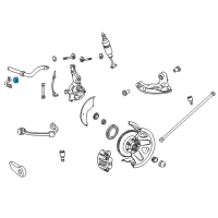 OEM 2000 Ford Explorer Stabilizer Bar Insulator Diagram - 8L5Z-5484-A