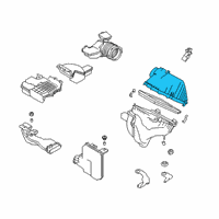 OEM 2019 Nissan Altima Air Cleaner Cover Diagram - 16526-6CA0A