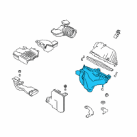 OEM 2020 Nissan Altima Cover Lower Diagram - 16528-6CA0A