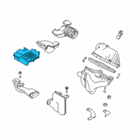 OEM 2022 Nissan Altima Duct Assembly Air Diagram - 16554-6CA0A