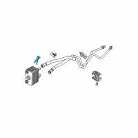 OEM 2003 BMW X5 Clamp Diagram - 17-22-1-707-786