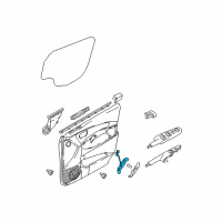 OEM 2006 Hyundai Tucson Lamp Assembly-Front Door, LH Diagram - 92630-2E000