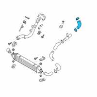 OEM 2021 Kia Stinger Hose-INTERCOOLER Outlet Diagram - 282882CTB1