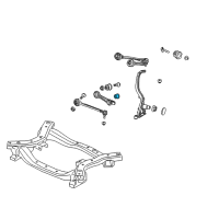 OEM Dodge Magnum BUSHING-Pivot Diagram - 4782591AB