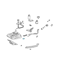 OEM 2000 Toyota Sienna Breather Tube Diagram - 95311-13022