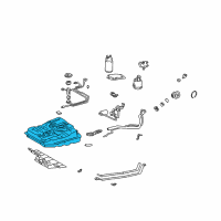 OEM Toyota Sienna Fuel Tank Diagram - 77001-08030