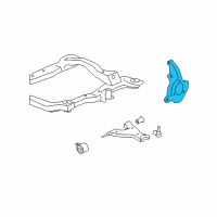 OEM 2011 GMC Acadia Knuckle Diagram - 25796982