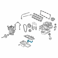 OEM Chrysler Aspen STRAINER-Oil Pickup Diagram - 53021699BD