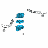 OEM 2022 Jeep Compass Filter Diagram - 68403697AA