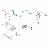 OEM 2015 Nissan Rogue Select Hose-Flexible, High Diagram - 92490-JM00A