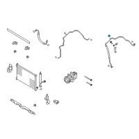 OEM Nissan Cap-Charge Valve Diagram - 92499-JG00B