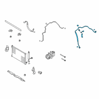 OEM 2015 Nissan Rogue Select Hose-Flexible, Low Diagram - 92480-JY21B