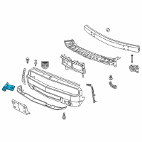 OEM 2014 Dodge Challenger Sensor-Ambient Temperature Diagram - 5149265AB