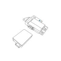 OEM 2010 Chrysler Town & Country Module-Blind Spot Detection Diagram - 68036233AD