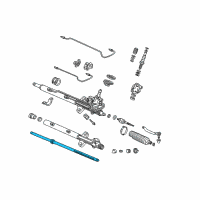 OEM Acura CL Rack, Steering Diagram - 53626-S3M-A01