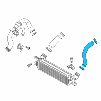OEM 2017 Ford Mustang Outlet Tube Diagram - FR3Z-6F073-A