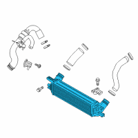 OEM 2017 Ford Mustang Intercooler Diagram - FR3Z-6K775-A