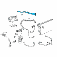 OEM Chrysler 200 Hose-Heater Supply And Return Diagram - 55111457AB