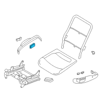OEM Dodge Intrepid Switch-Power Seat Diagram - 4601756AC