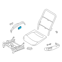 OEM Dodge Caravan Switch-Power Seat Diagram - 4601756AC