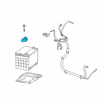 OEM Buick Century Hold Down Diagram - 10208455