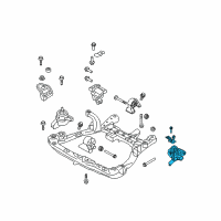 OEM 2007 Kia Rondo Bracket-Transmission Mounting Diagram - 218302G300