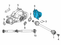 OEM 2020 BMW X3 COVER, REAR:339900 Diagram - 33-11-8-677-747