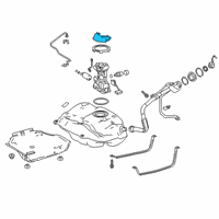 OEM 2019 Toyota C-HR Tube Assembly Clamp Diagram - 77285-02220