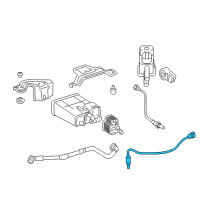OEM 2017 Toyota Avalon Air/Fuel Sensor Diagram - 89467-06140