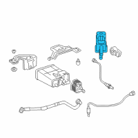 OEM Vacuum Regulator Diagram - 25860-0V040