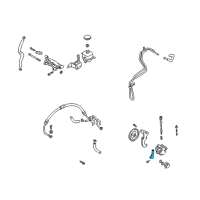 OEM 2003 Kia Rio Pipe-Suction Diagram - 0K30B325M0