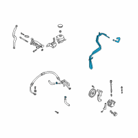 OEM 2003 Kia Rio Pipe Assembly-Cooling Diagram - 57560FD500