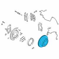 OEM 2020 Ford F-350 Super Duty ROTOR ASY - BRAKE Diagram - PC3Z-2C026-A