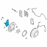 OEM 2021 Ford F-250 Super Duty Mount Plate Diagram - HC3Z-2B636-C