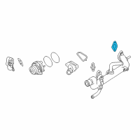 OEM Nissan Murano Gasket-Water Outlet Diagram - 11062-ZA000