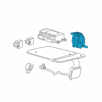 OEM 2020 Buick Encore Clock Spring Diagram - 42565019