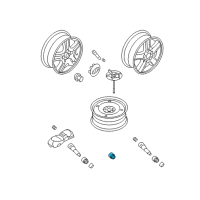 OEM 2010 Kia Rio Cap-Valve Diagram - 529332F400